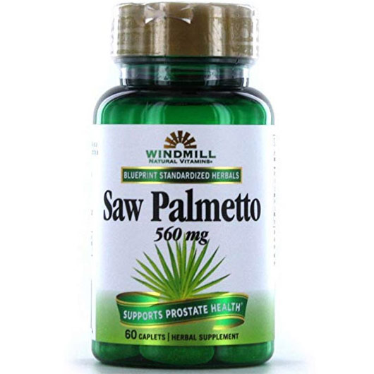 Saw Palmetto 160 mg, 60 Caplets, Windmill Health Products