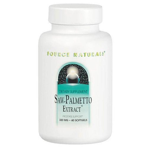 Saw Palmetto Extract 160mg 30 softgels from Source Naturals
