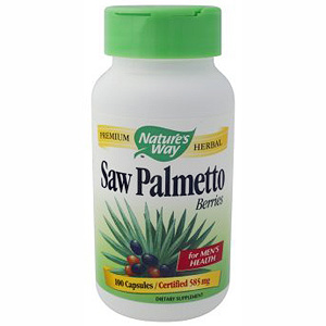 Saw Palmetto Berries 585mg 180 caps from Natures Way