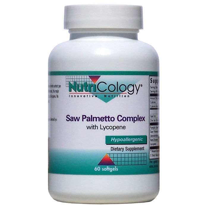 Saw Palmetto Complex with Lycopene 60 softgels from NutriCology