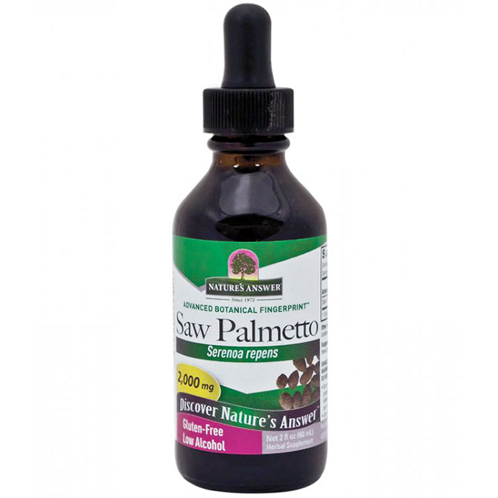 Saw Palmetto Berry Extract Liquid 2 oz from Natures Answer