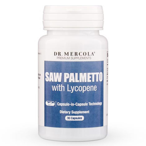 Saw Palmetto with Lycopene, 30 Capsules, Dr. Mercola