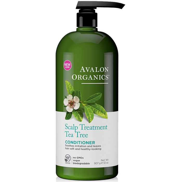 Scalp Treatment Tea Tree Conditioner, 32 oz, Avalon Organics