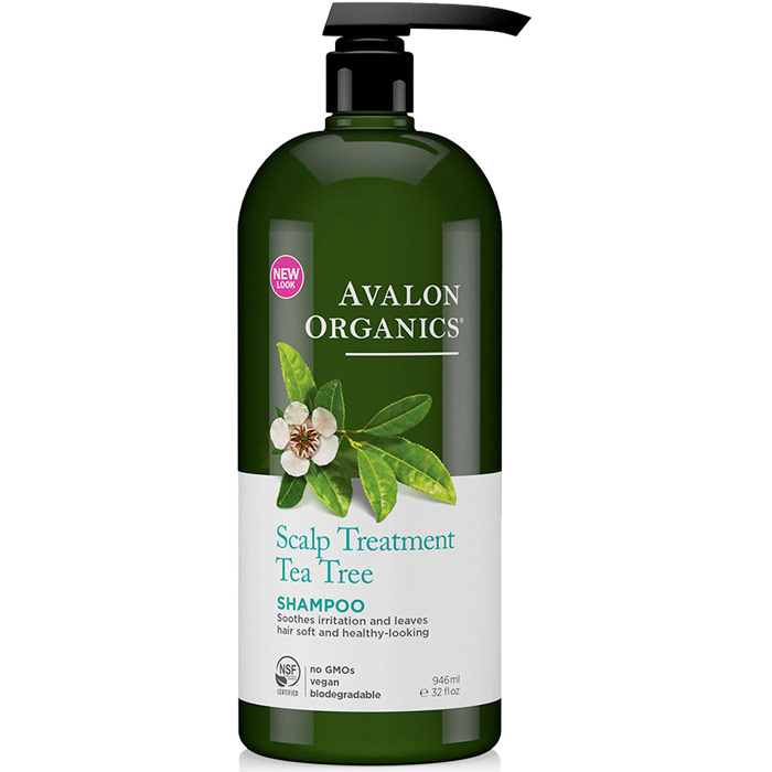 Scalp Treatment Tea Tree Shampoo, 32 oz, Avalon Organics