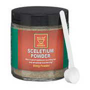 African Red Tea Imports Sceletium Powder in Glass Bottle, 50 g, African Red Tea Imports