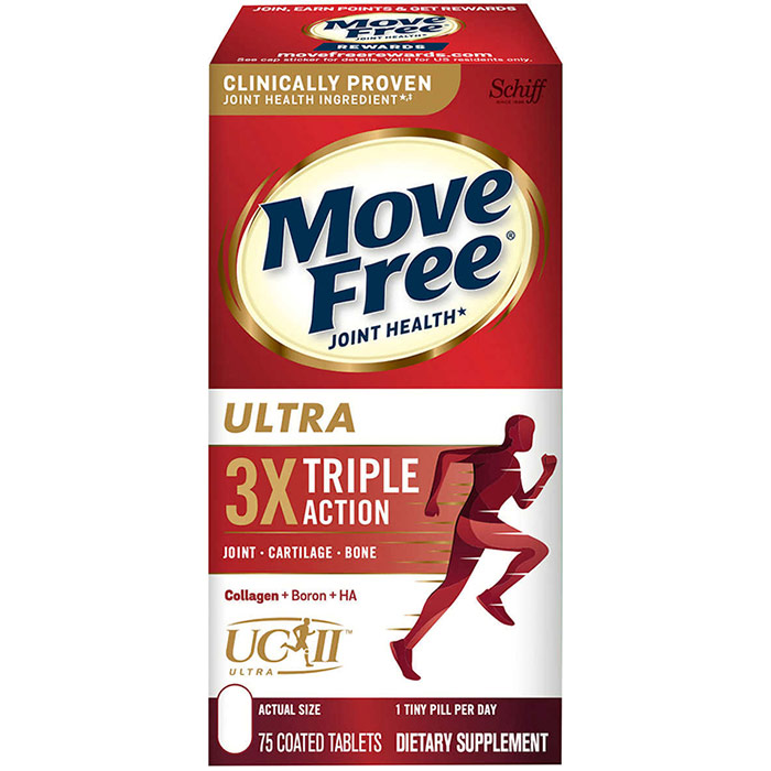 Schiff Move Free Advanced, Triple Strength, 170 Coated Tablets