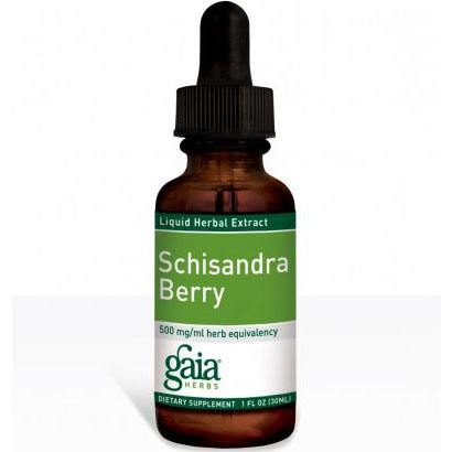 Gaia Herbs Schisandra Berry Liquid, 1 oz, Gaia Herbs