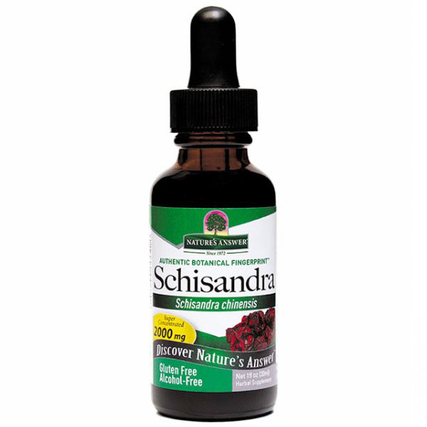 Schisandra Extract Liquid Alcohol-Free, 1 oz, Natures Answer