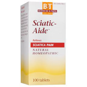 Sciatica Aide (SciaticAide), 100 Tablets, Boericke & Tafel Homeopathic