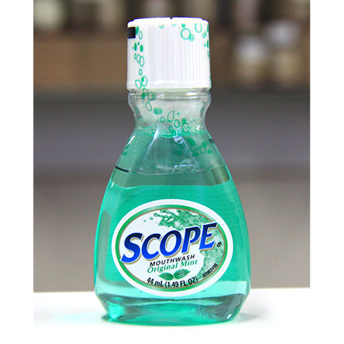 unknown Scope Mouthwash, Original Mint, Travel Size, 1.49 oz