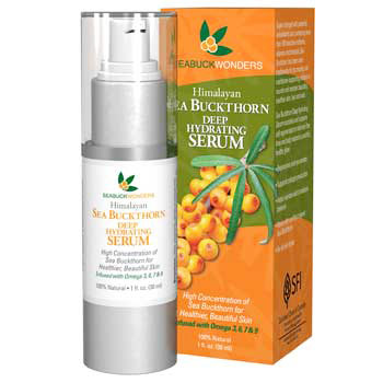 Seabuck Wonders Himalayan Sea Buckthorn Deep Hydrating Serum, 1 oz, Seabuck Wonders