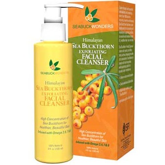 Himalayan Sea Buckthorn Exfoliating Facial Cleanser, 4 oz, Seabuck Wonders