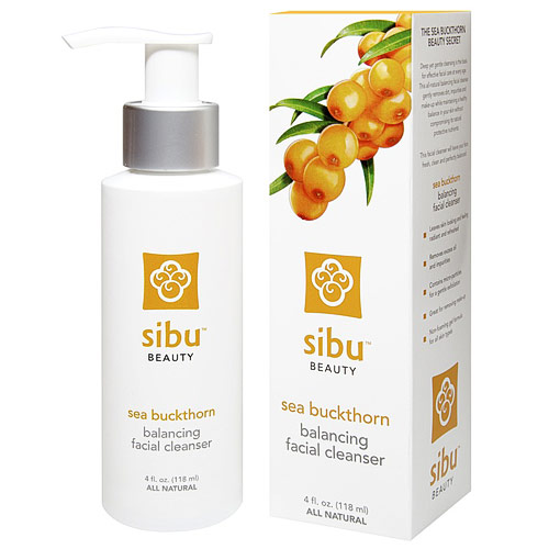 Sea Buckthorn Balancing Facial Cleanser, 4 oz, Sibu Beauty
