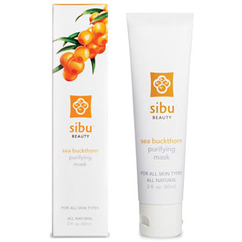 Sea Buckthorn Purifying Mask, Slough Off Dead Skin Cells, 2 oz, Sibu Beauty