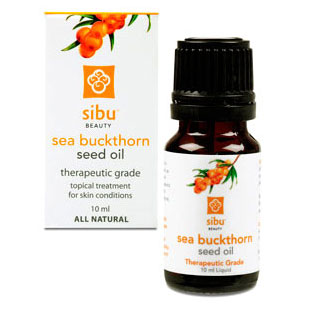 Sea Buckthorn Seed Oil, Liquid Skin Treatment, 10 ml, Sibu Beauty