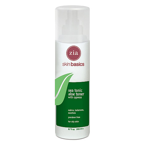 Zia Natural Skincare Sea Tonic Aloe Toner, 6.7 oz, Zia Natural Skincare