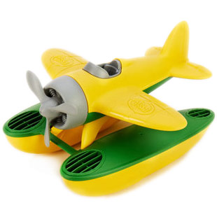 Seaplane Toy, Yellow, 1 ct, Green Toys Inc.