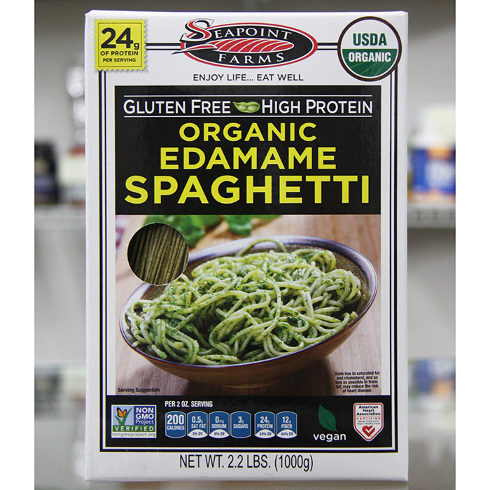 Seapoint Farms Organic Edamame Spaghetti, 2.2 lb (1000 g)