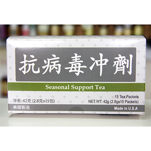unknown Seasonal Support Herb Tea, 15 Tea Packets, Naturally TCM