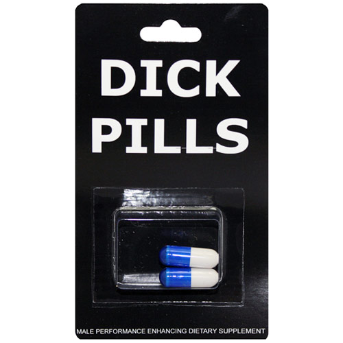 Secret Desires Dick Pills, Male Sexual Enhancement, 2 Capsules/Blister