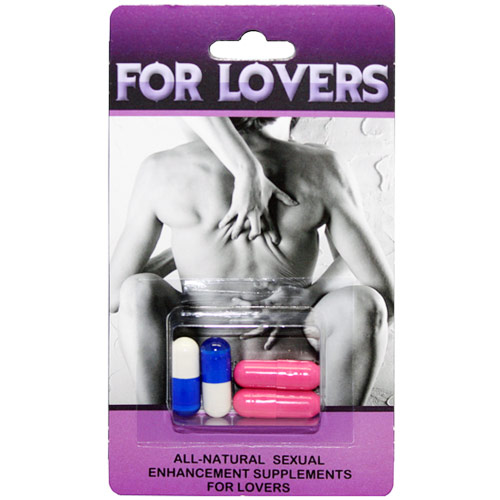 Secret Desires For Lovers, All Natural Sexual Enhancement Supplements, 4 Capsules/Blister