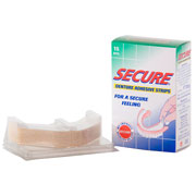 Secure Denture Adhesive Strips, 15 Strips, Bioforce USA
