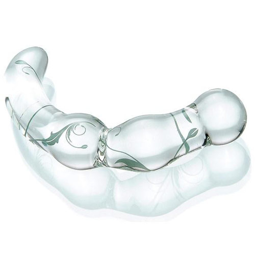 Select Crystal G Glass G-Spot Wand Dildo, Sinclair Institute