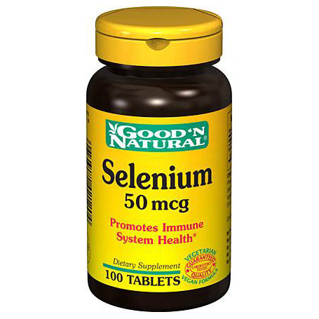 Good 'N Natural Selenium 50 mcg, 100 Tablets, Good 'N Natural