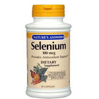 Nature's Answer Selenium 100 mcg 90 caps from Nature's Answer