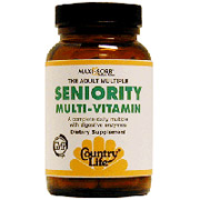 Country Life Seniority Multi Vitamins 120 Vegicaps, Country Life