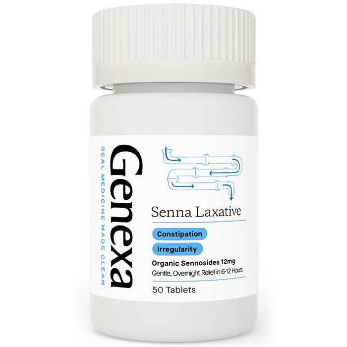 Senna Laxative, 50 Tablets, Genexa