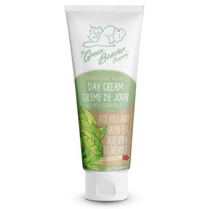 Sensitive Aloe Face Cream, 4 oz, Green Beaver