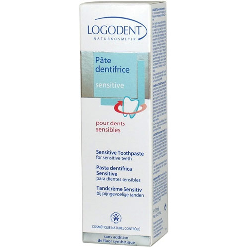 Logona Naturkosmetik Sensitive Toothpaste for Sensitive Teeth, 2.5 oz, Logona Naturkosmetik
