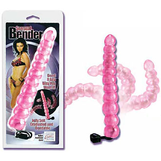 California Exotic Novelties Sensual Bender Probe - Pink, California Exotic Novelties