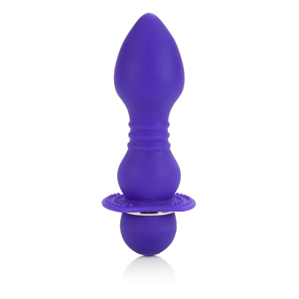 Booty Call Booty Player - Purple, Silicone Probe Anal Vibrator, California Exotic Novelties