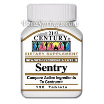 Sentry Complete Multivitamins 130 Tablets, 21st Century Health Care