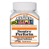 Sentry Perform Multivitamins 100 Tablets, 21st Century Health Care