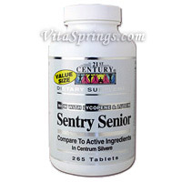 Sentry Senior Multivitamins 265 Tablets, 21st Century Health Care