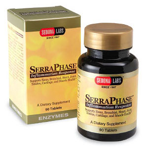 Sedona Labs SerraPhase Inflammation Response, 90 Tablets, Sedona Labs