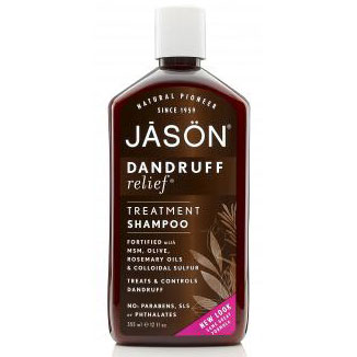 Jason Natural Shampoo Dandruff Relief 12 oz, Jason Natural