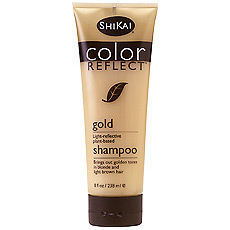 Color Reflect Gold Shampoo, 8 oz, ShiKai