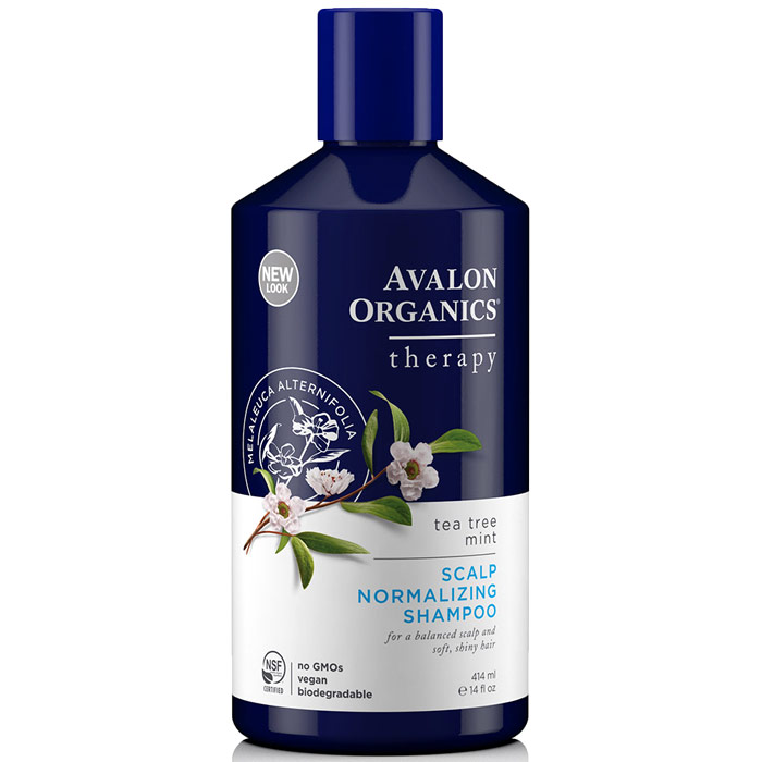 Shampoo Tea Tree Mint Treatment 14 oz, Avalon Organics