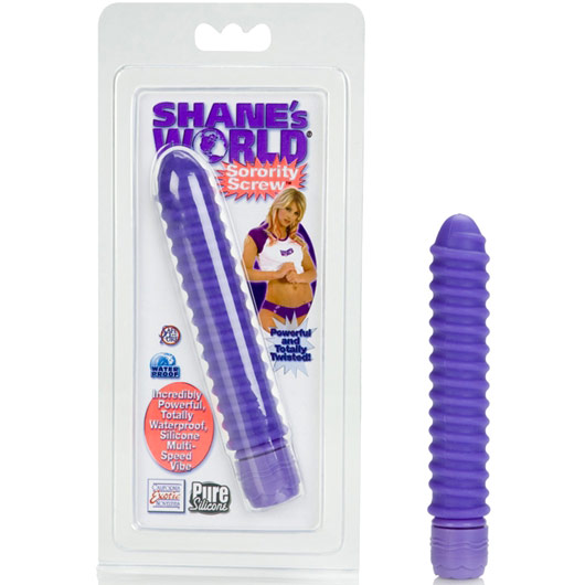 Shanes World Sorority Screw Vibe, Purple, California Exotic Novelties