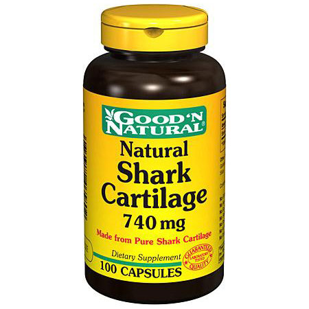 Good 'N Natural Shark Cartilage 740 mg, 100 Capsules, Good 'N Natural