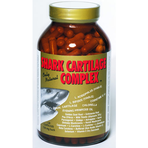 Only Natural Inc. Shark Cartilage Complex, 120 Capsules, Only Natural Inc.