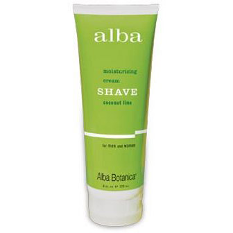 Shave Cream Coconut Lime 8 fl oz from Alba Botanica