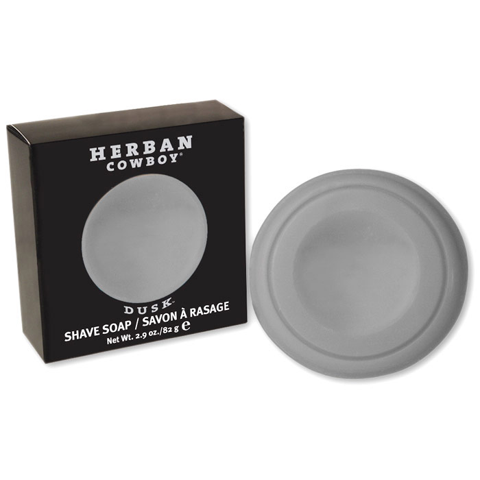 Herban Cowboy Shave Soap - Dusk, 2.9 oz, Organic Grooming by Herban Cowboy