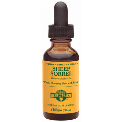 Herb Pharm Sheep Sorrel Extract Liquid, 4 oz, Herb Pharm