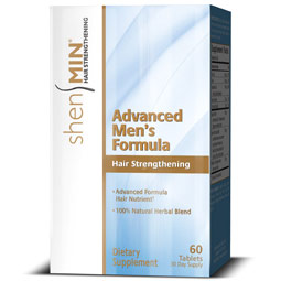 Shen Min Advanced Mens Formula, Hair Regrowth, 60 Tablets, Mens Hair Loss