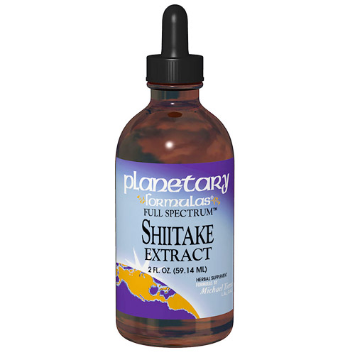 Planetary Herbals Shiitake Mushroom Liquid Extract Full Spectrum 1 fl oz, Planetary Herbals